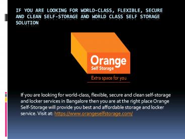 storage units for rent near me