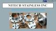 Stainless Steel carbon Steel Flanges Manufacturer in Canada PowerPoint PPT Presentation