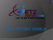 Wonderful cost for Shimla visit bundles
