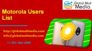Motorola Users List