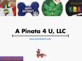 Handcrafted traditional hit pinata made from recycled cardboard PowerPoint PPT Presentation