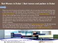 A to Z best movers in Dubai | Best movers and packers in Dubai PowerPoint PPT Presentation