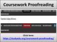 Coursework Proofreading PowerPoint PPT Presentation