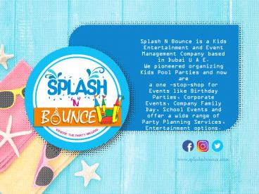 Splash and bounce - Giant Board Games