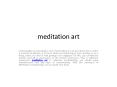 meditation art PowerPoint PPT Presentation