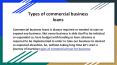 Types Of Commercial Loans For Business PowerPoint PPT Presentation