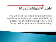 What Is So Fascinating About Bulking?
