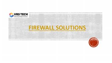 Firewall Solution for Small Business | Firewall Solutions Dubai