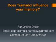 Does Tramadol influence your memory?