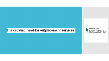 The growing need for outplacement services