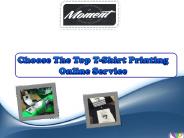 Choose The Top T-Shirt Printing Online Service
