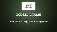 Godrej Premium Apartment in Bangalore
