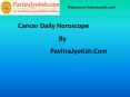 Cancer Daily Horoscope PowerPoint PPT Presentation