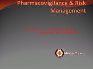 Pharmacovigilance masterclass (12)