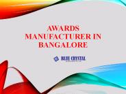 Awards Manufacturer in Bangalore