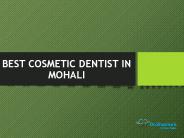 Best Cosmetic Dentist in Mohali