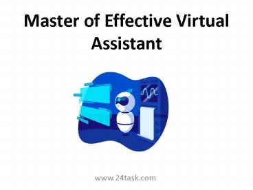 Essential Skills In Becoming A Virtual Personal Assistant