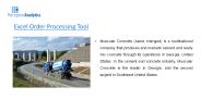 Excel Order Processing Tool