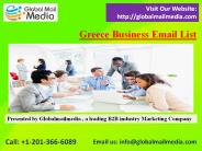 Greece Business Email List