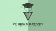 Online programs at Jain University