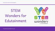 After school stem challenges | Stem Wonders