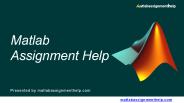 Matlab Assignment Help by Experts