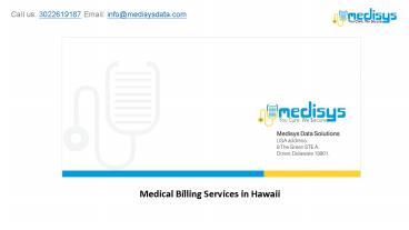 Medical Billing Services in Hawaii