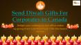 Send Online Special Gift to Canada on This Diwali PowerPoint PPT Presentation