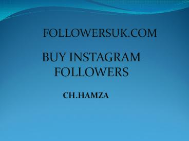 buy instagram followers