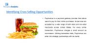 Identifying Cross Selling Opportunities