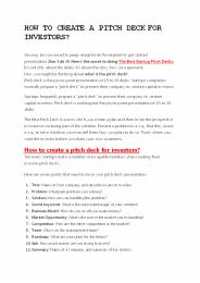 HOW TO CREATE A PITC H DECK FOR INVESTORS?