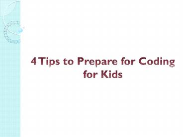 4 Tips to Prepare for Coding for Kids presentation | free to download