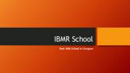 IBMR- Top B School in Delhi