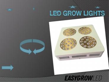 Led grow lights