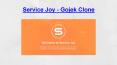 Servicejoy Gojek Clone PowerPoint PPT Presentation