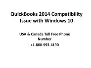 QuickBooks 2014 Compatibility Issue with Windows 10