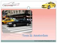 Taxis in amsterdam