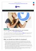 How To Increase Twitter Followers For Your Business PowerPoint PPT Presentation