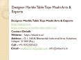 Designer Marble Table Tops Maahi Arts & Exports PowerPoint PPT Presentation