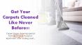 Get Your Carpets Cleaned Like Never Before PowerPoint PPT Presentation