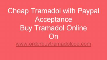 Buy tramadol online overnight - Tramadol USA