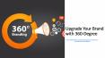 Upgrade your brand with 360-degree PowerPoint PPT Presentation