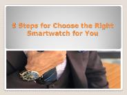 How to Choose the Perfect Smartwatch