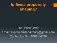 Is Soma propensity shaping? PowerPoint PPT Presentation