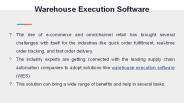 The Perks Of Adopting Warehouse Execution Software