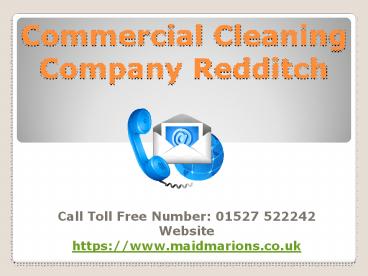 Contract cleaning redditch