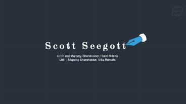 Scott Seegott From Palm City, Florida