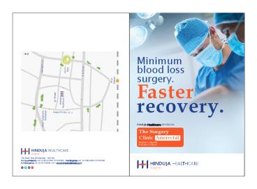 Anorectal: Minimum blood loss surgery. Faster recovery.