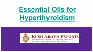 Best Essential Oils for Hyperthyroidism