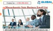 Massachusetts State Business Email List